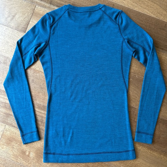 Smartwool Teal Crew Neck Top - Picture 7 of 9
